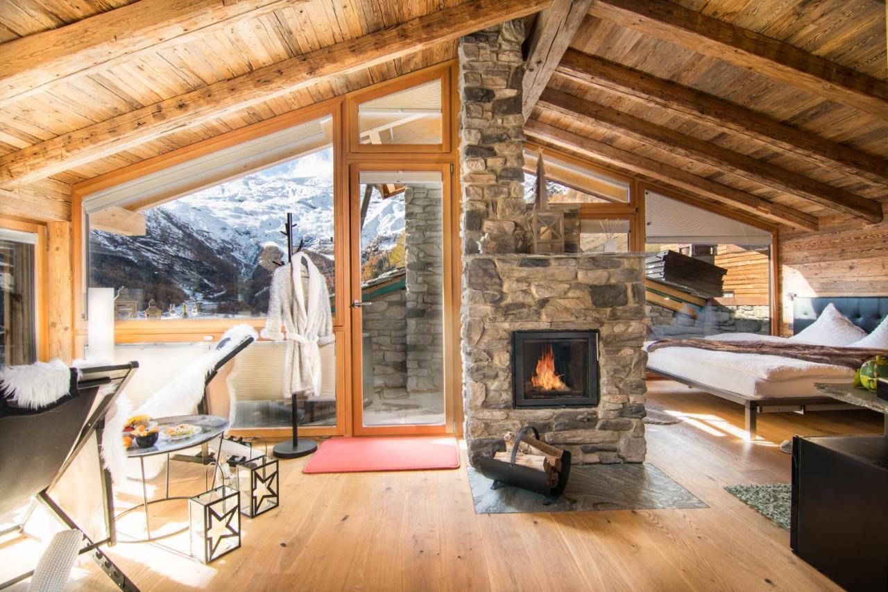 Boutique Lodge Spycher Saas-Fee Buitenkant foto